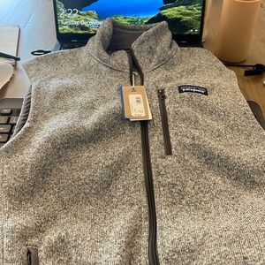Mens Patagonia “better sweater” vest - size Small - unworn with tags